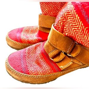 SOREL Leather Moccasin Ankle Booties WOMENS SIZE 7